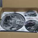 50 Inch Ceiling Fans with Lights and Remote & APP Control, Farmhouse Ceiling Fan with LED Lighting for Bedroom Living Room and Patio, Black Caged Ceiling Fan for Indoor and Outdoor (NO BULBS）