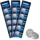 PGSONIC CR2016 3V Lithium Coin Battery (15-Pack), Powerful, Reliable and Leak-Free