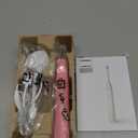 Philips Sonicare 4100 Electric Rechargeable Power Toothbrush, Pink, with Genuine Philips Sonicare Optimal Plaque Control Replacement Toothbrush Heads, White, 3 Pack