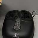 COMFIER Shiatsu Foot Massager with Heat, Kneading Rolling,Vibration, Compression,Remote Control,Foot Massage for Neuropathy,Plantar Fasciitis,Size 13