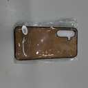 Leather Case with Stand for Samsung Galaxy S25 Case, Protective Soft Grip Luxury Cover for Men, Protective Slim Kickstand Shockproof Phone Cases Compatible with S25 6.2", Brown