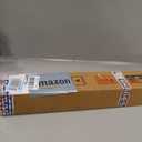 ShadesU Cordless Zebra Blinds Roller Shades, Ivory, 38" W x 72" H