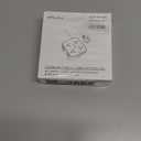 6 Ft Surge Protector Power Strip - 8 Widely Outlets with 4 USB Ports, 3 Side Outlet Extender with 6 Feet Extension Cord, Flat Plug, Wall Mount, Desk USB Charging Station, ETL,White