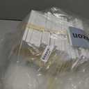 SEE SPRING 12 Pack Shoe Storage Box, Clear Plastic Stackable Shoe Organizer for Closet, Space Saving Foldable Shoe Rack Sneaker Container Bin Holder (Large Fit Size 9)