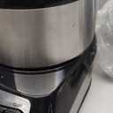 Hamilton Beach Wave Crusher Blender For Smoothies With 40 Oz Glass Jar and 14 Functions, Ice Sabre Blades & 700 Watts for Consistently Smooth Results, Black + Stainless Steel (54221)