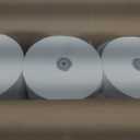 Georgia-Pacific Blue Ultra 8'' High-Capacity Recycled Paper Towel Rolls by GP PRO (Georgia-Pacific), White, 26491, 1,150 Linear Feet Per Roll, 3 Rolls Per Case, 3 Count