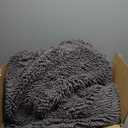 Muddy MatCloud K-9 Bed for Dogs & Cats, Soft & Relaxing Round Dog Bed, Chenille Material, Removable Cover, Washable & Dryer SafeGrey Medium(35'x35')