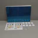 2Pack Magnetic Board,17.1" x 11.8" Magnet Display,for Magnets and Bulletin Board,Suitable for Wall, Refrigerator, Compartment, Cabinet etc,Comes with Dual Lock Tape for Easy Hanging (Silver)