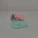 TENSTARS 5 Pack Thicken Microfiber Hair Towel Wrap for Women - Elastic Loop Design - 320GSM Coral Velvet - Quick Dry Hair Turban - 11x28 Inch (Grey+Pink+Brown+FrozenBlue+FrozenBerry)