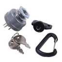 103990 AM103286 AM32318 Starter Switch 5 Pin Terminal Compatible with JD 120 2320 2360 2420, Toro 12-8140