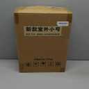 Outdoor Dog House, Elevated Foldable Dog Cave Bed with Removable Plush Mat for Small Dogs and Cats Up to 15.7 Inches Long