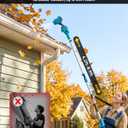 Gutter Cleaning Tools Cordless Leaf Blower for Roof Gutters, 700CFM/200MPH | 3-Speed, 2x 4.0Ah Batteries, 8.9ft Telescopic Pole & 180 Swivel, Clean Gutters from Ground Safely, for Lawn, Patio, Snow