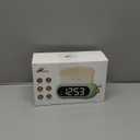 Netzu Alarm Clock for Kids, OK to Wake Clock with Night Light and Sound Machine, Pink Clock with 10 RGB Color, 6 Alarm Tones, Nap Timer, Snooze, Bedside Clocks for Girls Kids Teens Birthday Gifts