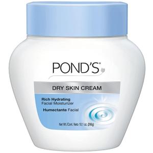 POND'S Dry Skin Cream, Face Moisturizer for Women, Daily Skin Care Facial Moisturizer Cream for Dry Skin 10.1 oz 1 Pack