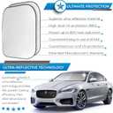 EzyShade Windshield Sun Shade with Shield-X Reflective Technology. See Vehicle Size-Chart. Foldable Car Sunshade for Front Windshield Window Car SUV Van Truck. Sun Visor Heat Shield. Sports (S) Size