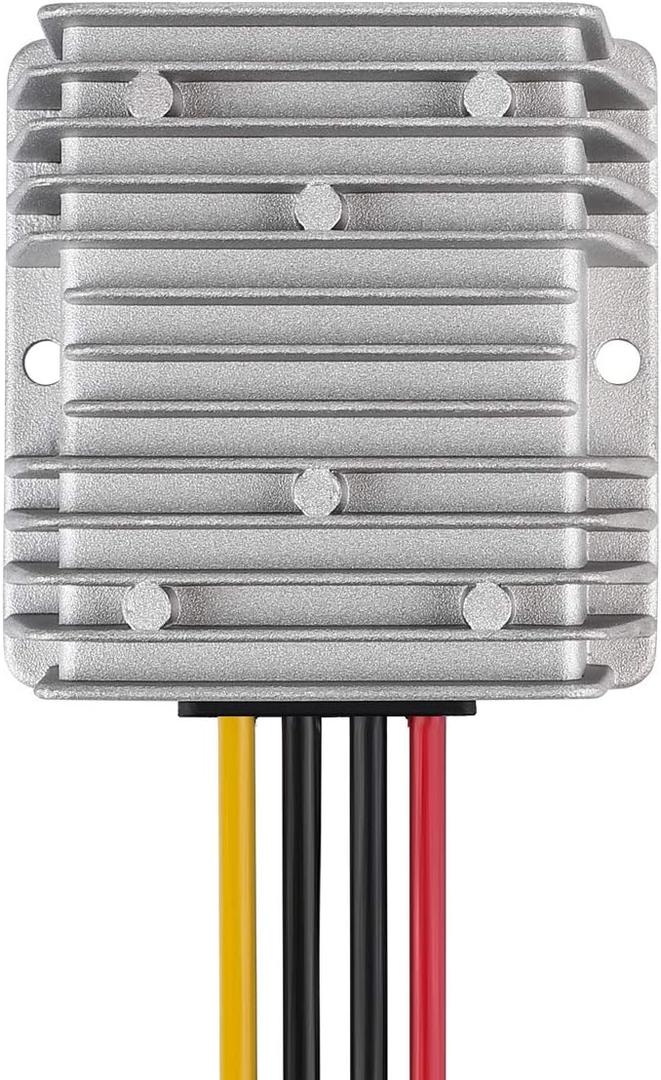 SUPERNIGHT DC 12V Step Up to 19V 5A 95W Boost Converter Waterproof Voltage Regulator for Golf Cart Club Car LED Strip Light