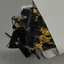 60 Pcs 2026 Mini Graduation Tassels for Craft 2.4inch Maroon Tassels Party Favors Mini Bookmark for Graduation Decor, Chocolates Decor, Keychain Making(Black)