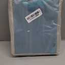 Yeaqee 10 Pack Metallic Paper Gift Bags with Handle Tissue Paper Thank You 5 Senses Gift Bag for Birthday Wedding Baby Shower Groomsmen Bridal Graduation Party Favor 9 x 7 x 3.15''(Turquoise,Gold)