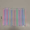 Pastel Wooden Pencils with Erasers, Pack of 50, Multi-Colour For Kids 