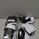 Beach Balls Bulk, 12" Black White Color Inflatable Beach Ball for Summer Water Games Party Supplies (Pack of 24)