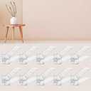 10 Pack Transparent Shoe Stacker,Shoe Slots Organizer for Closet, Shoe Display Space Saver,Adjustable Shoe Rack Organizer Holder for High Heels,Sneakers(Transparent)