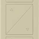 Lutron Pico Remote for Caseta Smart Dimmer Switch, 2-Button Control with Raise and Lower, For Table Top or Wallmount Use, PJ2-2BRL-GIV-L01, Ivory