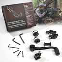 Upgraded Crossbow Crank Cocking Device Compatible With Barnett Series Crossbow，Bar20020 Crank Cocking Device 94% Less Cocking Resistance, Universal Crossbow Crank Cocking Device Black,Easy Winding