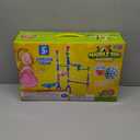 JOYIN 170Pcs Glowing Marble Run, Construction Building Blocks Toys with 5 Glow in The Dark Glass Marbles, STEM Educational Building Block Toy, Birthday Gifts, Easter Basket Stuffers