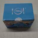 DELLING Ultra-Strong 3 Oz Ceramic Dip Bowls Set, White Dipping Sauce Bowls/Dishes for Tomato Sauce, Soy, BBQ and other Party Dinner - Set of 6