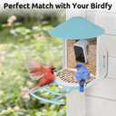 NETVUE Bird Seed Guard, Durable Waterproof Bird Feeder Covers, Save Birdseed, Perfect Match NETVUE by Birdfy Feeder, Must-Have Accessories, Easy to Fit and Clean (2Pcs)