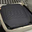 FREESOO Tundra Seat Covers 2026 2025 2024 2023 2022 Full Set, Fit for Toyota Tundra Crewmax Double Cab, Custom Truck Seat Covers with Waterproof Faux Leather Black