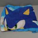 Franco Kids Super Soft Cotton Beach Towel, 58 in x 28 in, Sonic The Hedgehog