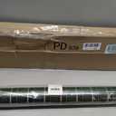 RUSPEPA 30" X 100' Reversible Christmas Wrapping Paper Large Paper Roll, Jumbo Roll, Dark Green Plaid Tartan and Solid Green Double Sided Gift Wrap Paper for Holiday, Xmas Party, Family Gathering