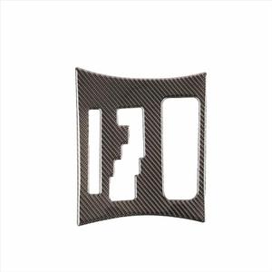 Central Control Gear Panel Decoration Accessories Carbon Fiber for Dodge Charger 2011-2014