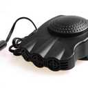 DaisyInner 2 Pieces Portable Car Heater & Defogger 12v 150w Cars Quickly Defroster 2 in 1 Heating & Cooling Plug in Heaters for Auto Warmers for Vehicle Car Windshield Heater Black