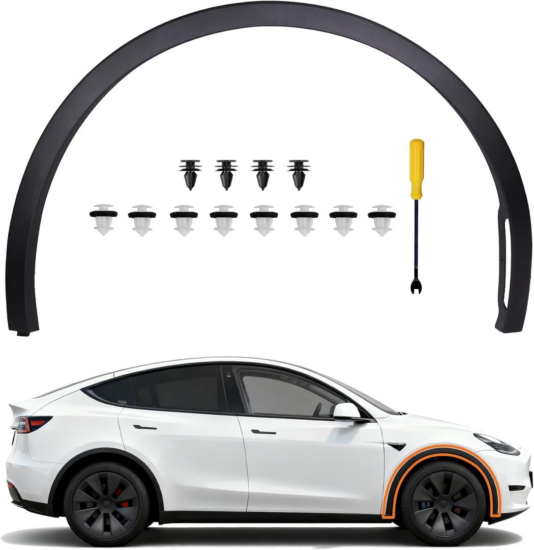 Right Side Front Fender Trim for Tesla Model Y 2020 2021 2022 2023 2024