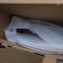 Electric Bidet Toilet Seat Elongated with Heated Seat, Warm Air Dryer, Endless Warm Water, Oscillating and Pulsating Spray Wash, Stainless Steel Self-Clean Nozzle