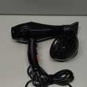 Hair Dryer, 3500 Watt Professional Salon Ionic Blow Dryer with AC Motor, 3 Heat Settings, 2 Speeds, Cool Shot Button, Tourmaline Ceramic, Concentrator & Diffuser Attachments, Black, 110V