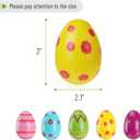 Mr. Pen- Printed Plastic Easter Eggs, 3 Inch, 30 Pack, Bulk Fillable Eggs for Easter Hunt Decor, Party Favor, Basket Stuffers, Classroom Prize, Supplies, Adult & Kid Party Toys for Gift