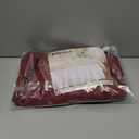 RIMELA Red Bed Skirt Queen Size 15 Inch Drop, Elastic Bed Skirting for Bed Base and Frame, Bedding Dust Ruffle Easy to Install,Wrap Around Adjustable Bedskirt,Christmas Bedroom Decor