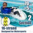 75ft Wakeboard Rope with Handle for Wakeboarding Waterskiing and Wakesurfing