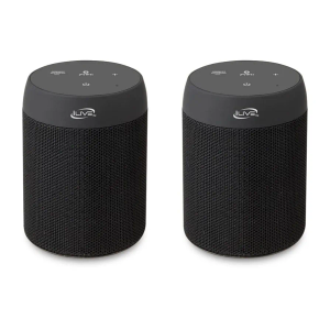 iLIVE Bluetooth 5.0 Wireless Speaker Pair Black