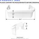 UPGRADED 2 PACK 240351601 Refrigerator Freezer Door Bin Compatible with Frigidaire Kenmore Door Shelf Replace 240351600, 240351607