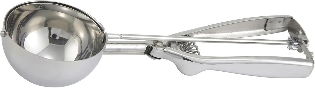 Winco Stainless Steel Disher, 4-Ounce