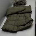 GGleaf Women's Winter Thicken Puffer Coat Warm Snow Jacket with Fur Removable Hood