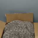 INVENHO Large Rectangle Orthopedic Dog Bed for Medium Small Dogs, Washable Soft Calming Puppy Sleeping Cuddler With Anti-Slip Bottom L(30"x24"x9") (Beige)