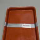 TNTIWQ 6 Pack 12.5 Inch Rectangle Plant Saucers for 7.8 Inch Pots - Indoor Outdoor Drip Tray for Planters - Plastic Planter Water Tray(Terracotta, 12.5"x9"(6pcs))