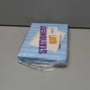 B1ykin Notebook Sticky Notes Stationery Set, 6Pcs Hardcover Ruled Journal Notebook with Planner Stickers, Neutral Pen Bookmarks Clips Birthday Gift for Office School Students (Coffee)