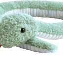 Doindute Green Plush Snake Stuffed Animal Toy, Soft Cuddly Plushie Hugger Toy for Boys & Girls, Gifts for Kids or Girlfriend, 50 Inches