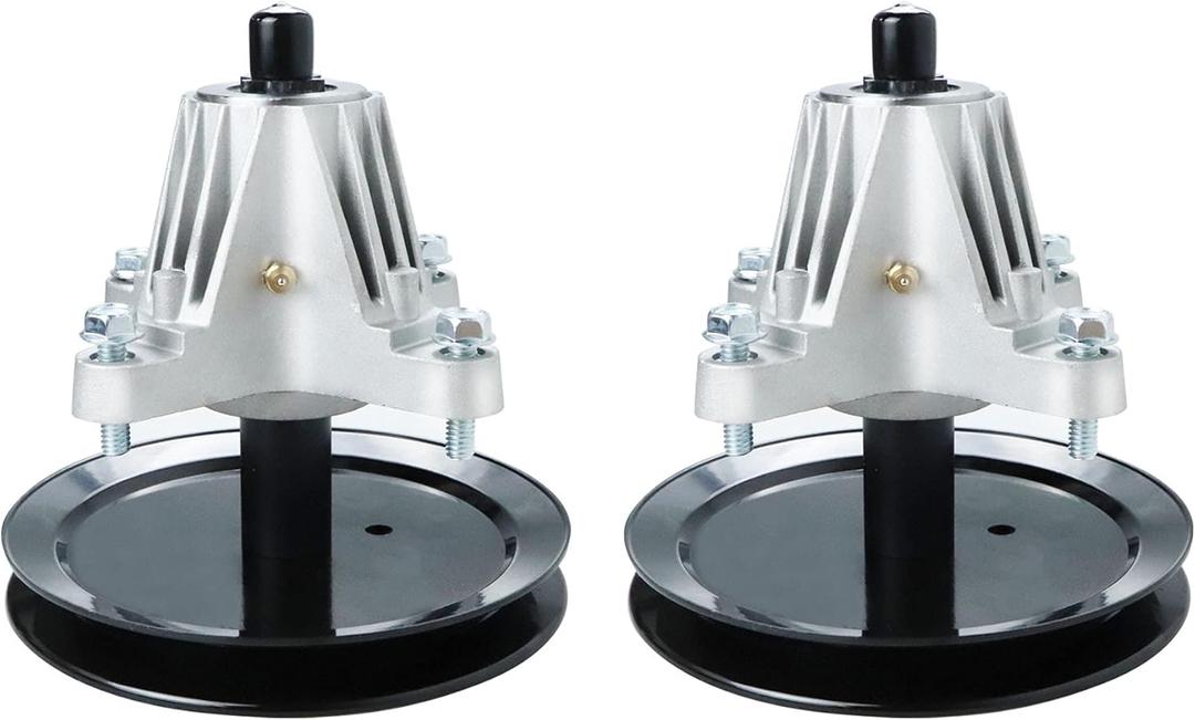 Youxmoto 918-04865 Spindle Assembly 918-04865A 618-04865A Fit for Cub Cadet/MTD/Troy-Bilt 46 inch LTX1046 LTX1045 Z-Force S 46 LT2000, 618-04636 618-04636A 918-04636 918-04636A, 2Pcs